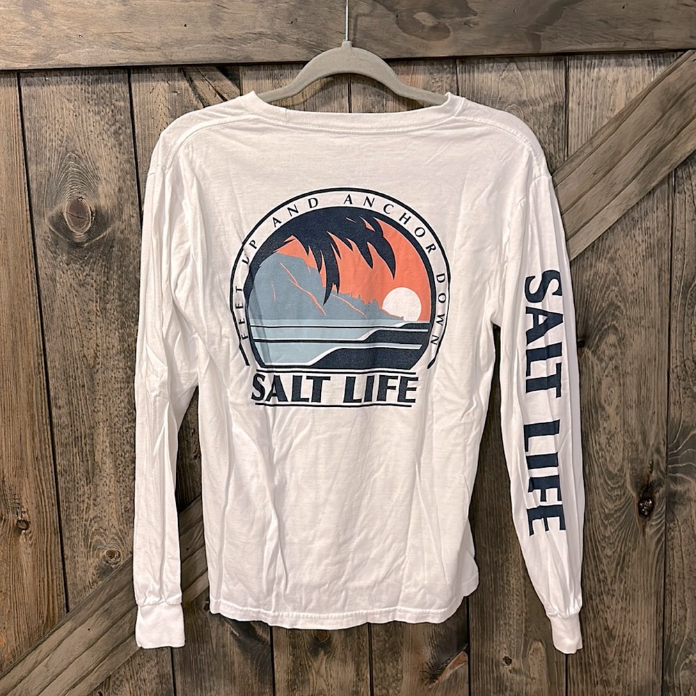 Salt‎ Life Costal Long Sleeve Tee